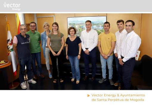 Vector Energy impulsa una prova pilot d'emmagatzematge d'energia renovable al Centre de Futbol Municipal de Santa Perpètua